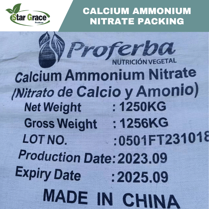 Calcium Ammonium Nitrate Used in Industry Area